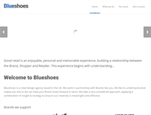 Tablet Screenshot of blueshoeslive.com